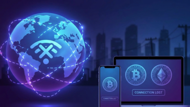 ماذا لو انقطع الإنترنت عن العالم.. هل تختفي العملات الرقمية؟
