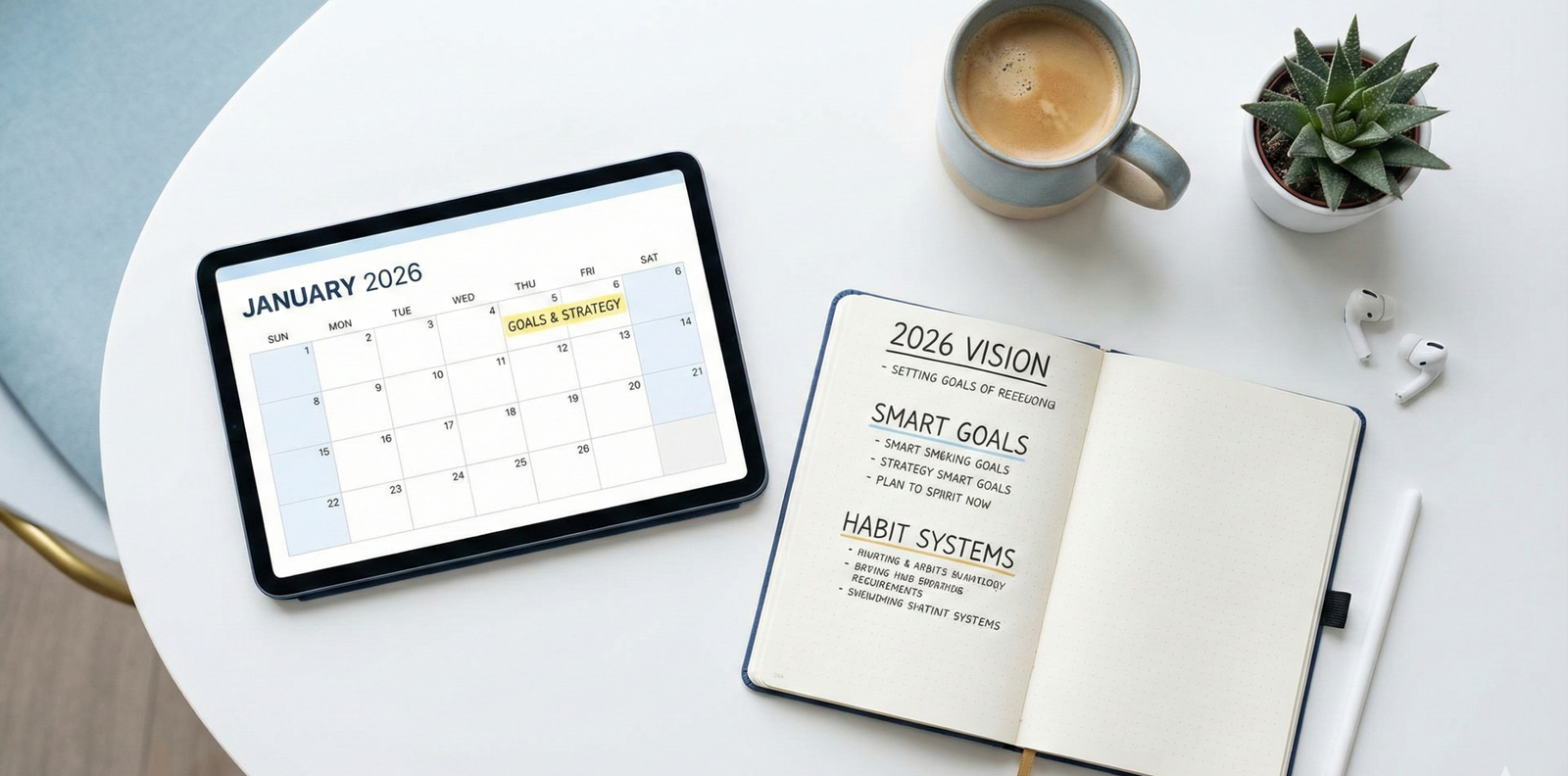 كيف أضع أهداف 2026 بذكاء