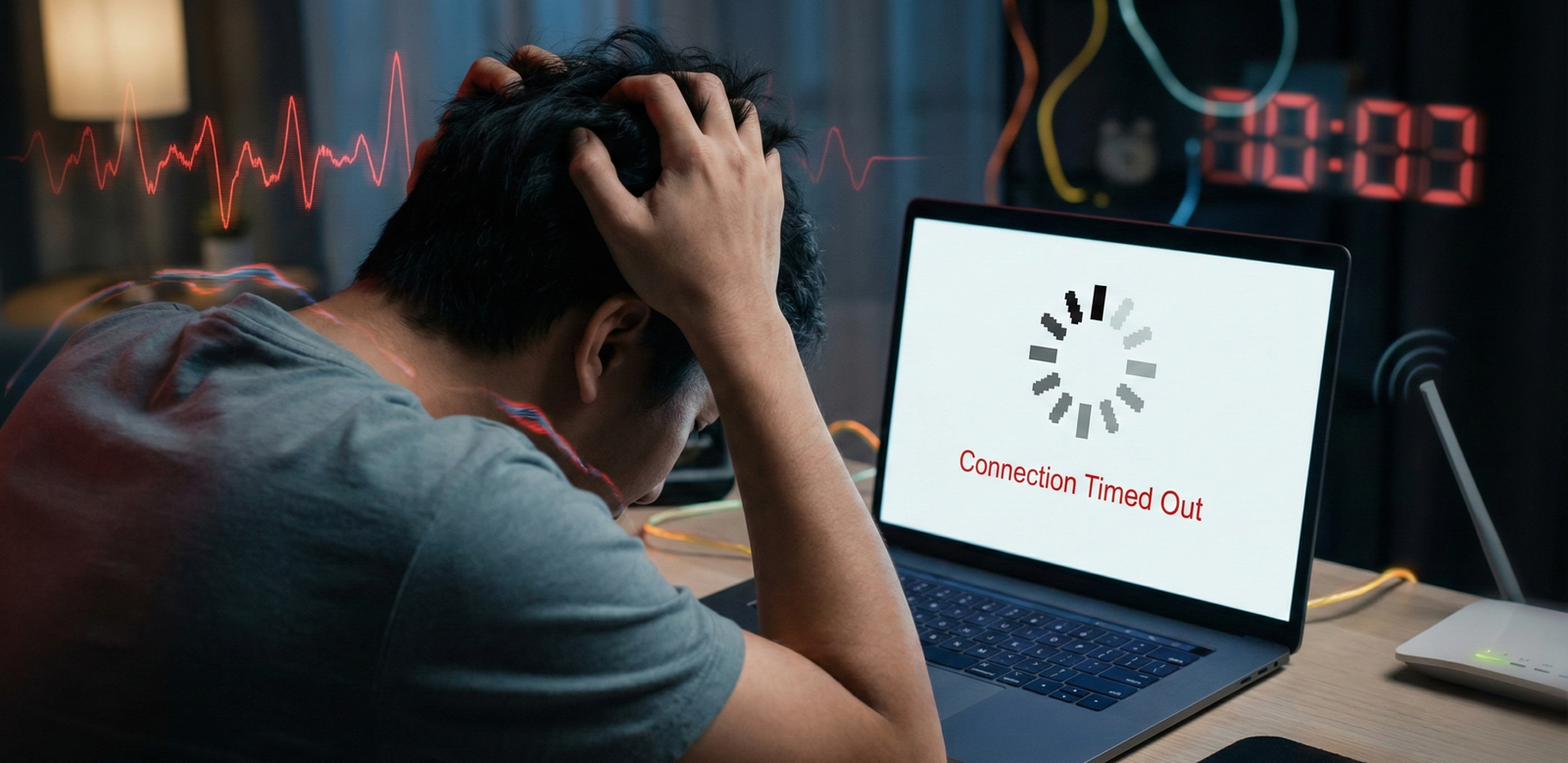 هل يمكن للإنترنت البطيء أن يؤثر على تركيزي دون أن أشعر؟