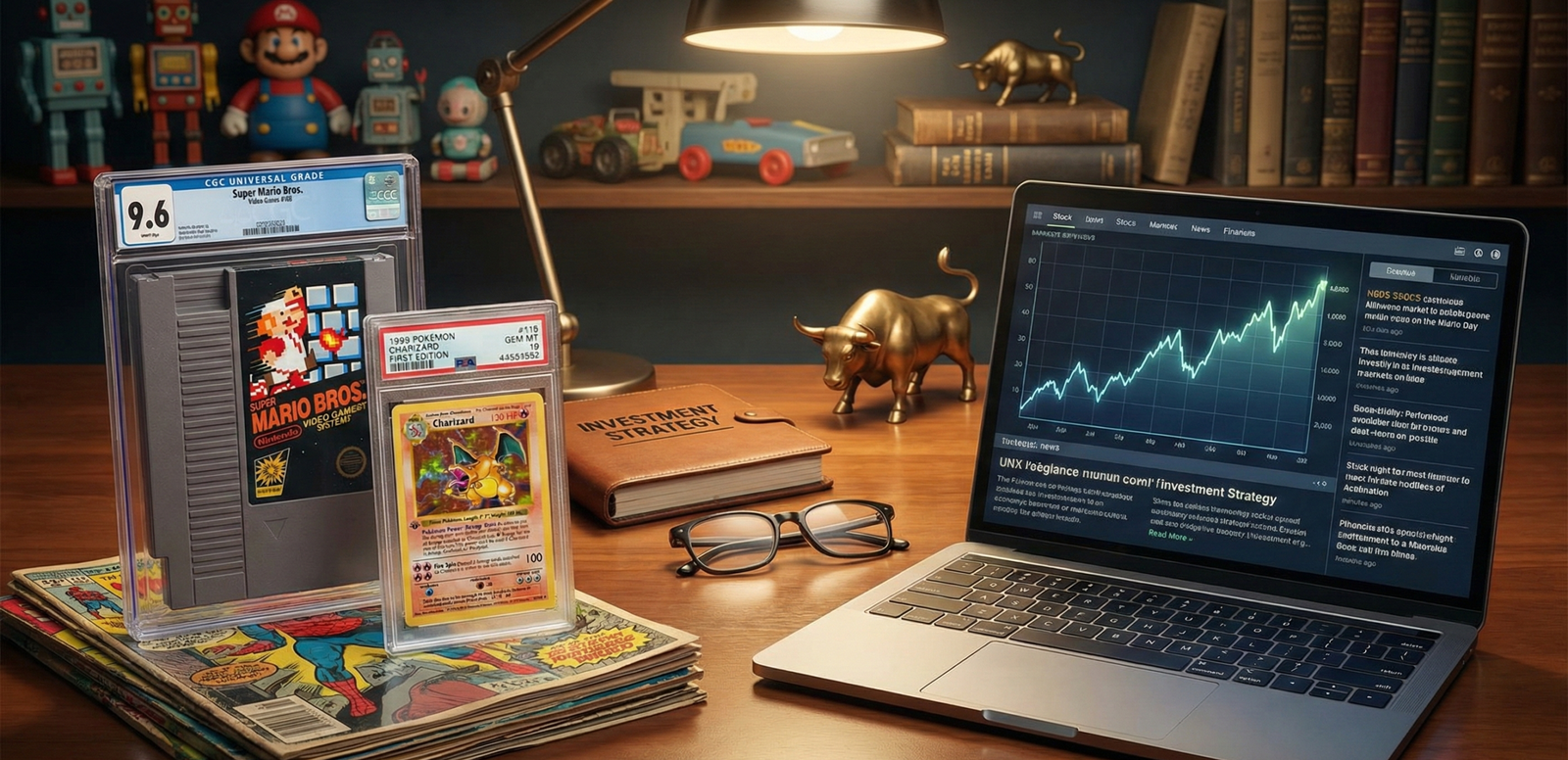 هل الاستثمار في 'الأشياء البسيطة' (مثل الألعاب القديمة) مربح أكثر من الأسهم؟