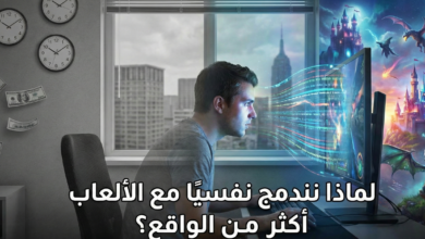 سيكولوجية الانغماس في الألعاب