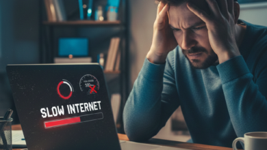 بطء الإنترنت رغم السرعة العالية